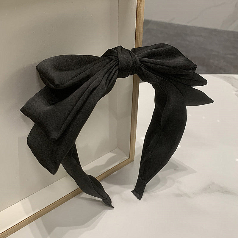 Wholesale Vintage Bow Classic Multi-layer Fabric Headband